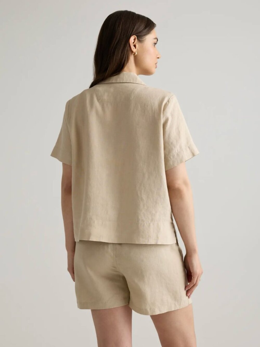 Quince 100% European Linen Short Sleeve Shirt - Picture 10 of 10